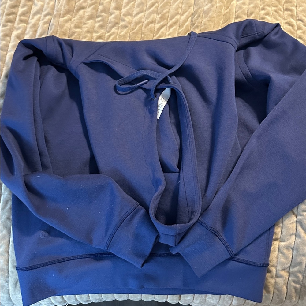 Lululemon Athletica Navy Hoodie - Picture 3 of 3